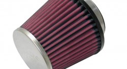 Фильтр нулевого сопротивления универсальный K&N RC-9080   Chrome Filter