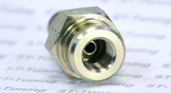 Фитинг мама AN-03 3/8X24 под обратный конус, под ключ 19mm D-03 сталь 759-03-03P, Goodridge