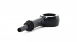 Фитинг banjo d10 mm, 20°, вбок D-03 алюминий ЧЕРНЫЙ, под опрессовку S5097-03DBK, Goodridge