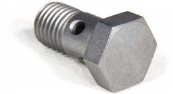 Болт (штуцер) для banjo M12x1.5 L=30mm сталь, Goodridge 992-04-M12P