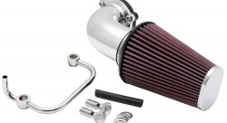 Система впуска K&N 63-1126P AIRCHARGER; H/D SPORTSTER 883/1200CC, 07-14 - POLISHED