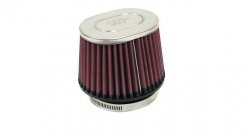 Фильтр нулевого сопротивления универсальный K&N RC-9130   Chrome Filter