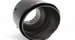 Насадка на глушитель, дизайн AKRAPOVIC EVO карбон, D посадочный 63 мм / D наруж 114 мм AC163114EV