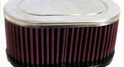 Фильтр нулевого сопротивления универсальный K&N RC-3510   Chrome Filter