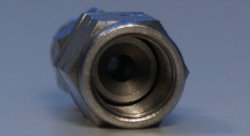 Фитинг мама M10*1 под прямой конус, вращающийся D-03 нерж. сталь 451-31C, Goodridge