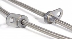 Армированные тормозные шланги Goodridge TTY5700-6P21128CF (6 шт.) Toyota LC200 / Lexus LX570, LX450D