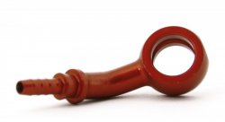 Фитинг banjo d10 mm, 45° D-03 алюминий КРАСНЫЙ, под опрессовку S5094-03DRD, Goodridge