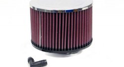 Фильтр нулевого сопротивления универсальный K&N RA-047V   Chrome Filter