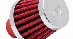 Фильтр нулевого сопротивления универсальный K&N 62-1600RD-L 3/8"-1/2"ID FLG X 2"OD B X 1-3/4"H X 1.5