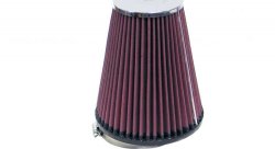 Фильтр нулевого сопротивления универсальный K&N RC-8480   Chrome Filter
