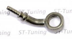 Фитинг banjo d10 mm, 45°, вправо D-03 нерж. сталь, под опрессовку S5094R-03C, Goodridge