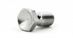 Болт (штуцер) для banjo M10x1 L=20mm  нерж. сталь, Goodridge 992-03-31C