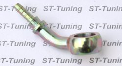 Фитинг banjo d10 mm, 45° D-03 сталь, под опрессовку S5094-03Z1, Goodridge