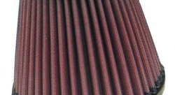 Фильтр нулевого сопротивления универсальный K&N RC-4570 Chrome Filter; посадочный d=73 mm