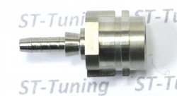 Фитинг мама M10*1 под прямой конус, AUDI D-03 нерж. сталь, под опрессовку S6001-31Z1AU, Goodridge