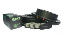 КОМПЛЕКТ ЗАДНИЙ:Тормозные диски DBA 42723S T3+колодки DC brakes sHD Toyota  LC 200, Lexus LX570,450D