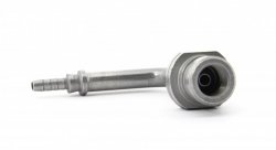 Фитинг мама M10*1 под обратный конус, 90°, под ключ 17mm D-03 сталь, под опрессовку S759-9131Z