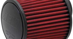Воздушный фильтр нулевого сопротивления AEM 21-202DOSK универсальный D=70mm L=127 мм