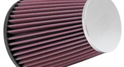 Фильтр нулевого сопротивления универсальный K&N RC-9590   Chrome Filter