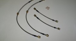 Армированные тормозные шланги Goodridge TSE0500-4P (4 шт.) Seat Leon 1P1 + Altea 1,6 - 2,0TFSI