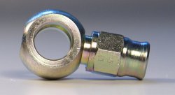 Фитинг banjo d11,5 mm, короткий D-03 сталь 5091-03-04P, Goodridge