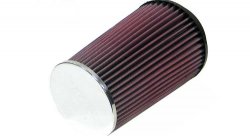 Фильтр нулевого сопротивления универсальный K&N RC-4580   Chrome Filter