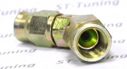 Фитинг мама AN-03 3/8X24 под прямой конус, 45° D-03 сталь 6045-03P, Goodridge