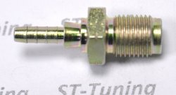 Фитинг папа M10*1 под обратный конус, короткий D-03 сталь под опрессовку S442-31C, Goodridge