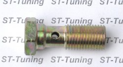 Болт (штуцер) для banjo M12x1.25 L=30mm сталь, Goodridge 992-04-M122Z