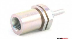 Фитинг мама M10*1 под обратный конус, резьба 9mm D-03 сталь, под опрессовку S757-03-31ZDS, Goodridge