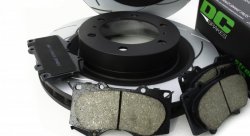 КОМПЛЕКТ ПЕРЕДНИЙ:Тормозные диски DBA 2736S T2+колодки DC brakes sHD Toyota PRADO 150 / Lexus GX460