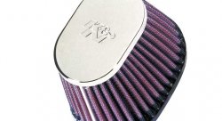 Фильтр нулевого сопротивления универсальный K&N RC-0981   Chrome Filter