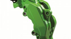 Краска для суппортов АЭРОЗОЛЬ FOLIATEC зеленая глянцевая (2136)