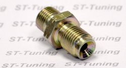 Адаптер П 1/8x28 обратный конус - П 10х1 обратный конус, сталь Goodridge 742-03-31Z