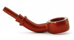 Фитинг banjo d10 mm, 45° D-03 алюминий КРАСНЫЙ, под опрессовку S5094-03DRD, Goodridge