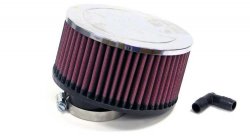 Фильтр нулевого сопротивления универсальный K&N RA-046V   Chrome Filter