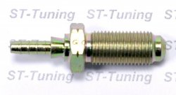 Фитинг папа M10*1 под прямой конус D-03 сталь, под опрессовку S446-31Z, Goodridge