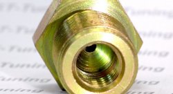 Фитинг мама AN-03 3/8X20 под прямой конус, +резьба D-03 сталь, под опрессовку S746-03P, Goodridge