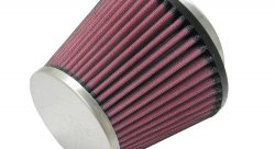 Фильтр нулевого сопротивления универсальный K&N RC-5128   Chrome Filter