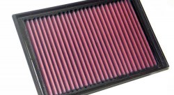 Воздушный фильтр нулевого сопротивления K&N 33-2598 AUST FORD 280X185 (33-2587 END)