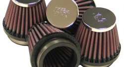 Фильтр нулевого сопротивления универсальный K&N RC-2344   Chrome Filter