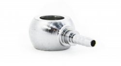 Фитинг banjo d10 mm, короткий D-03 хром, под опрессовку S5091-03CH, Goodridge