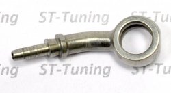 Фитинг banjo d10 mm, 20°, влево D-03 сталь, под опрессовку S5093L-03Z, Goodridge