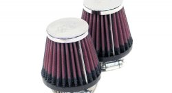 Фильтр нулевого сопротивления универсальный K&N RC-1072   Chrome Filter