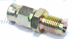 Фитинг папа AN-03 3/8Х24 под обратный конус, короткий D-03 сталь 440-03P, Goodridge