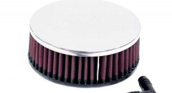 Фильтр нулевого сопротивления универсальный K&N RA-062V   Chrome Filter