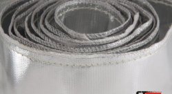 Термоизоляция шлангов и проводов 30mm, цена 1м Al+Fiberglass Wire Shield, Thermal Division TDWH1010