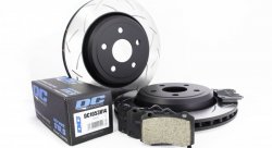 КОМПЛЕКТ ЗАДНИЙ Тормозные диски DBA 42633S T3+колодки DC brakes STR.S JEEP GRAND CHEROKEE SRT8 09->