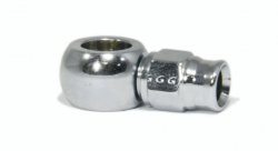Фитинг banjo d10 mm, короткий D-03, хром 5091-03CH, Goodridge
