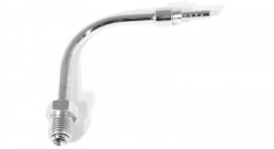 Фитинг папа AN-03 3/8Х24  под обратный конус, 90° D-03 хром, под опрессовку S691-03CH, Goodridge